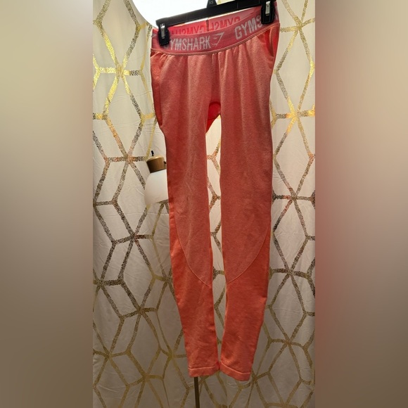 Gymshark Pants - Gymshark Flex Coral Pink Legging Size Small EUC